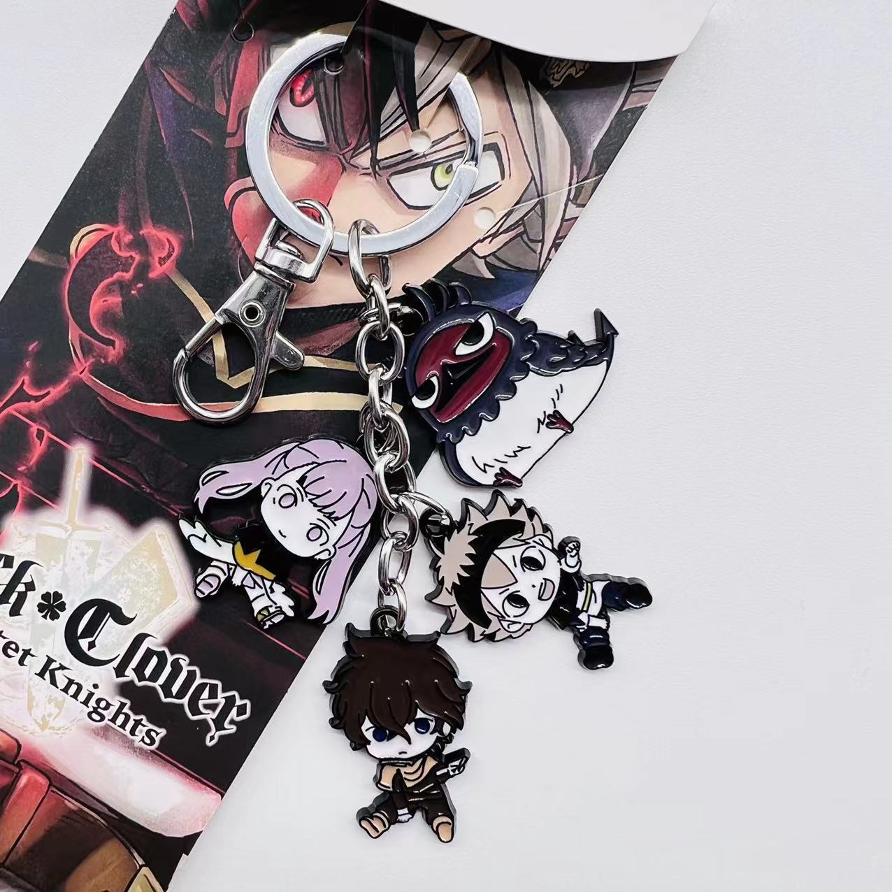 Black Clover anime keychain