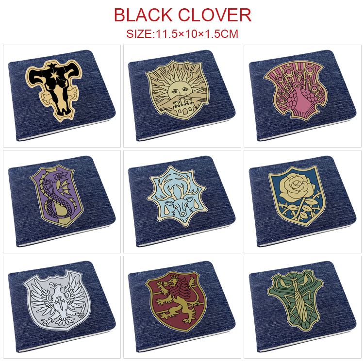 Black Clover anime wallet