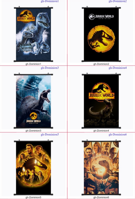 Jurassic World Dominion wallscroll 60*90cm