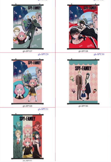 Spy x Family anime wallscroll 60*90cm