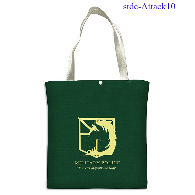 attack on titan anime bag 33*38cm