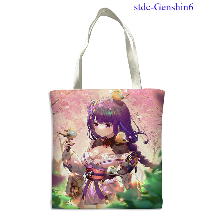 Genshin Impact Noelle anime bag 33*38cm