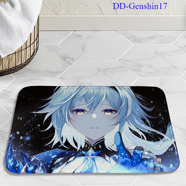 Genshin Impact Noelle anime carpet 50*80cm