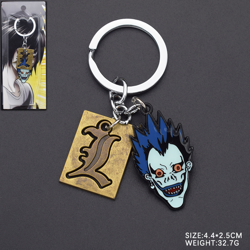 death note anime keychain