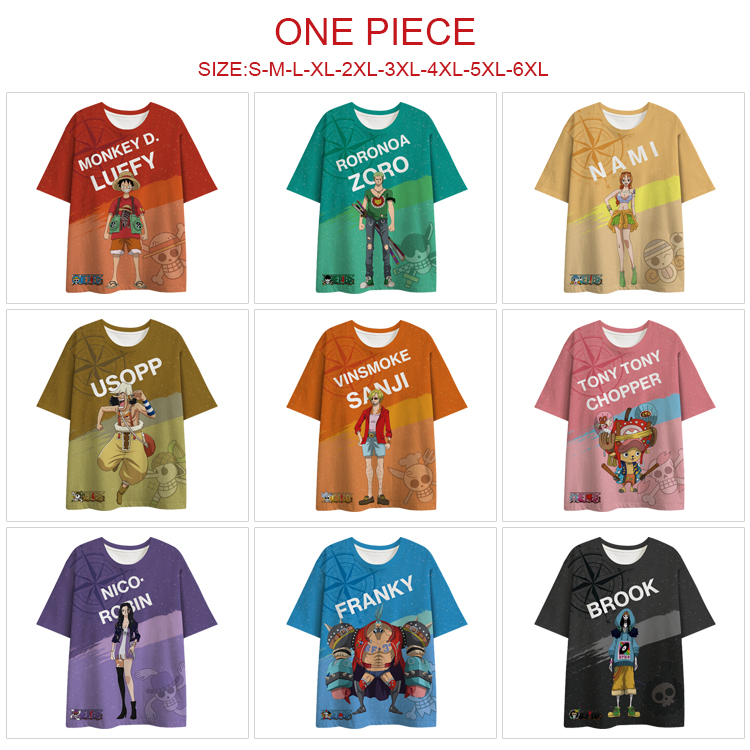 one piece anime T-shirt