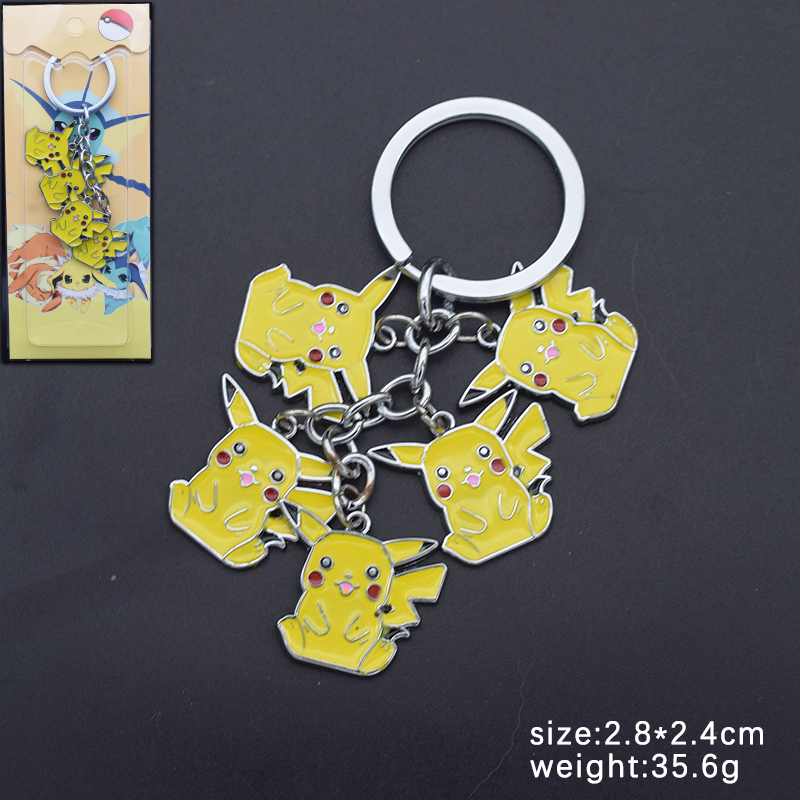 pokemon anime keychain