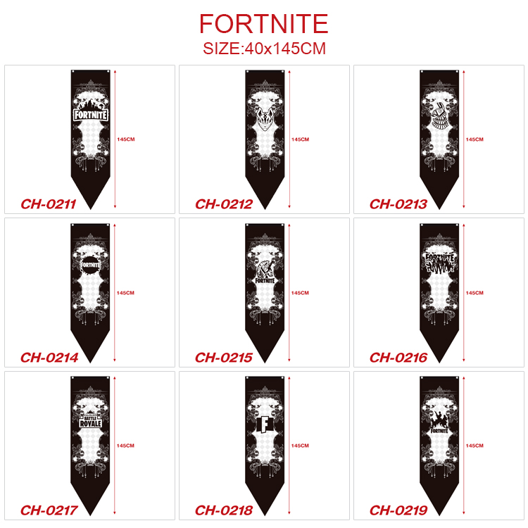 fortnite anime flag 40*145cm