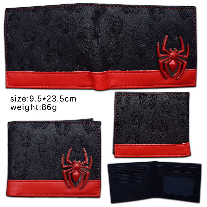 spider man anime wallet