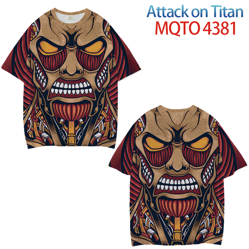 attack on titan anime T-shirt