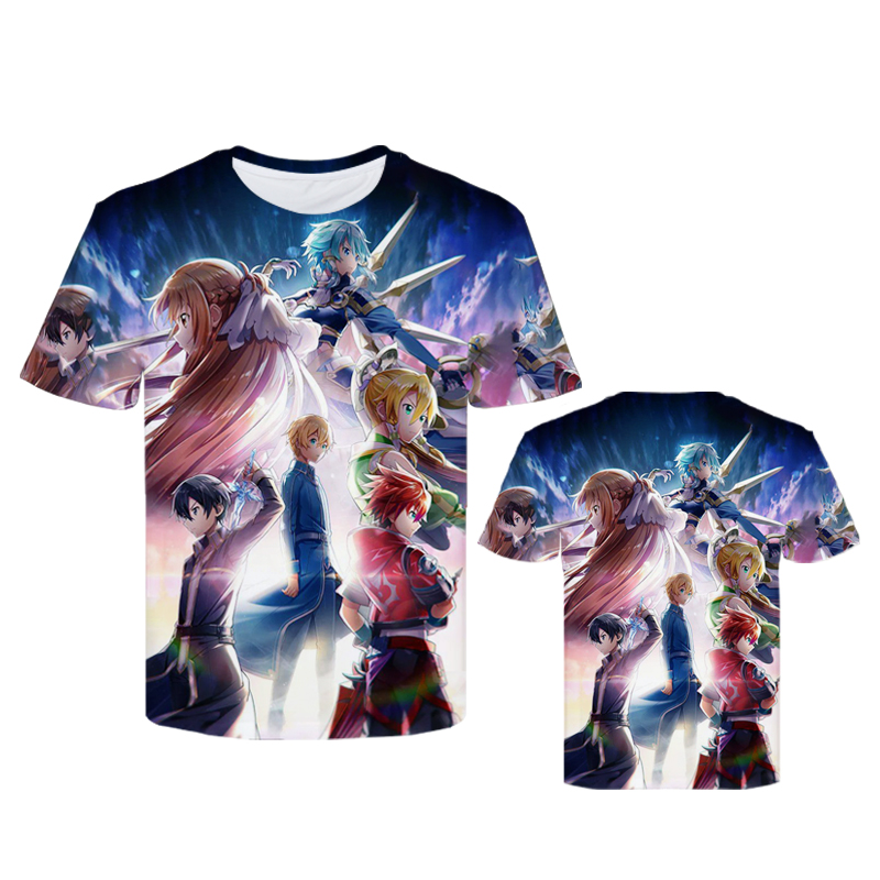 Sword art online anime T-shirt