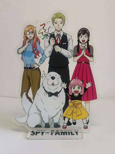Spy x Family anime standing sign