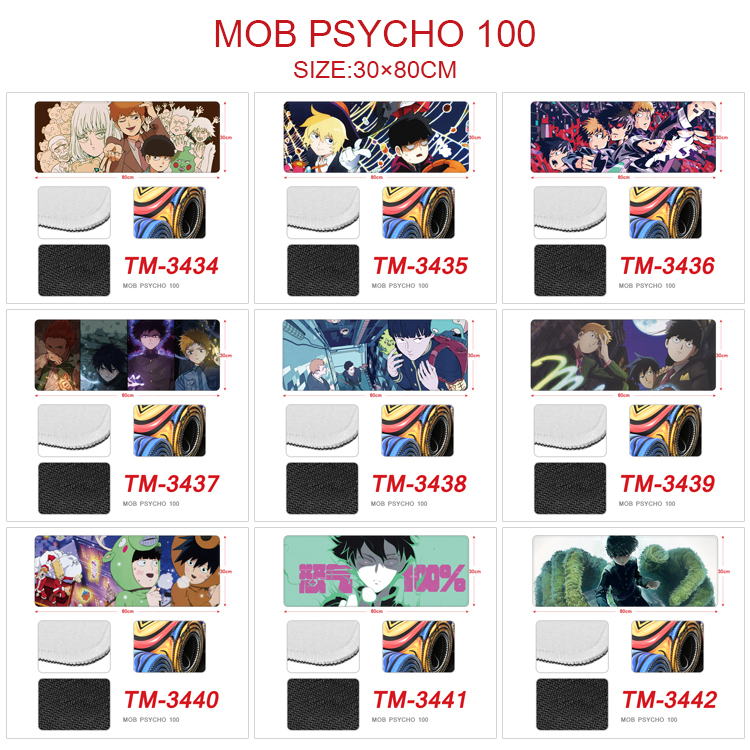 Mob psycho 100 anime deskpad 30*80cm