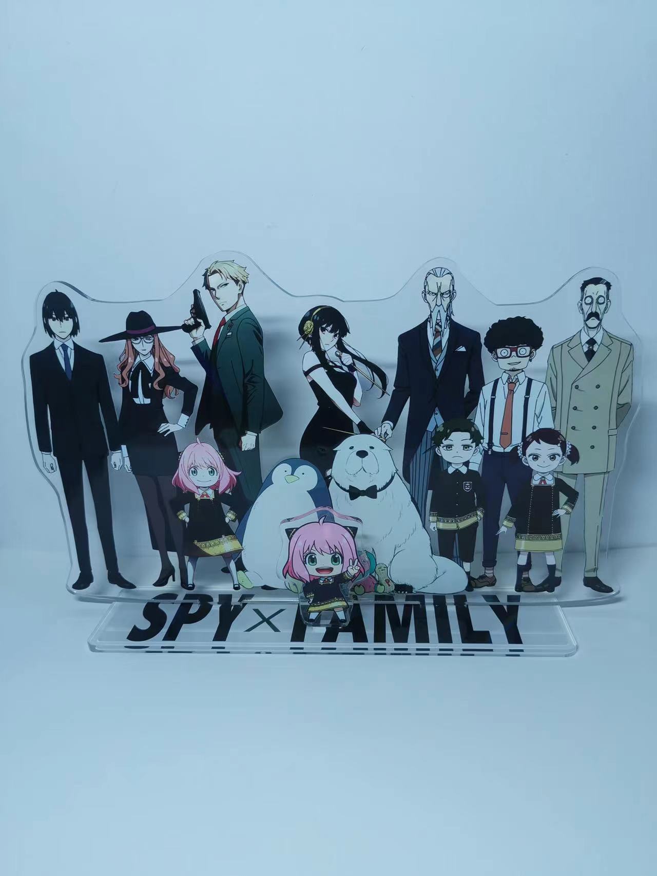 Spy x Family anime standing sign