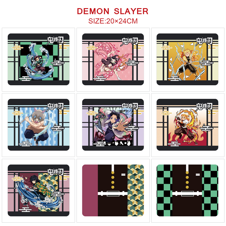 demon slayer kimets anime deskpad 20*24cm