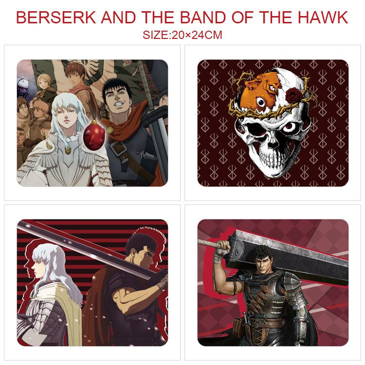 Berserk and the band of the hawk anime deskpad 20*24cm