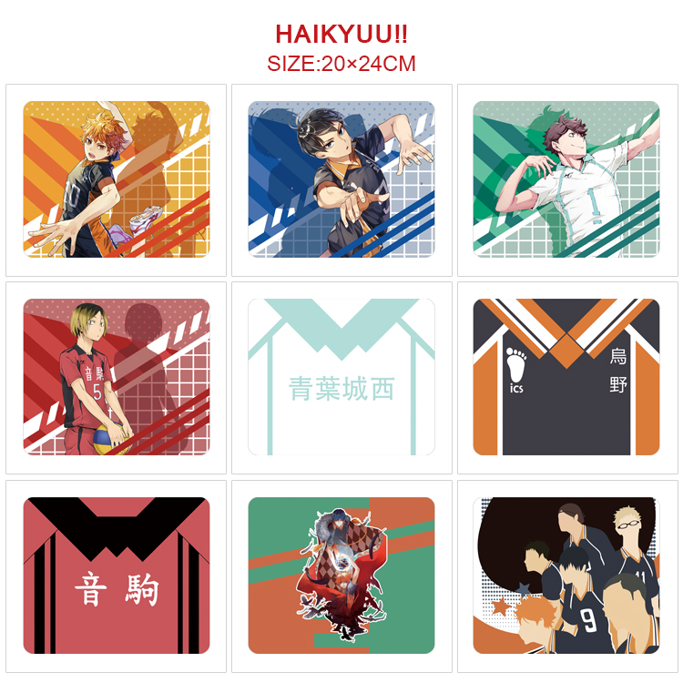 haikyuu anime deskpad 20*24cm