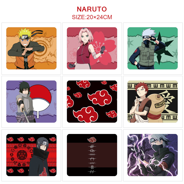 naruto anime deskpad 20*24cm