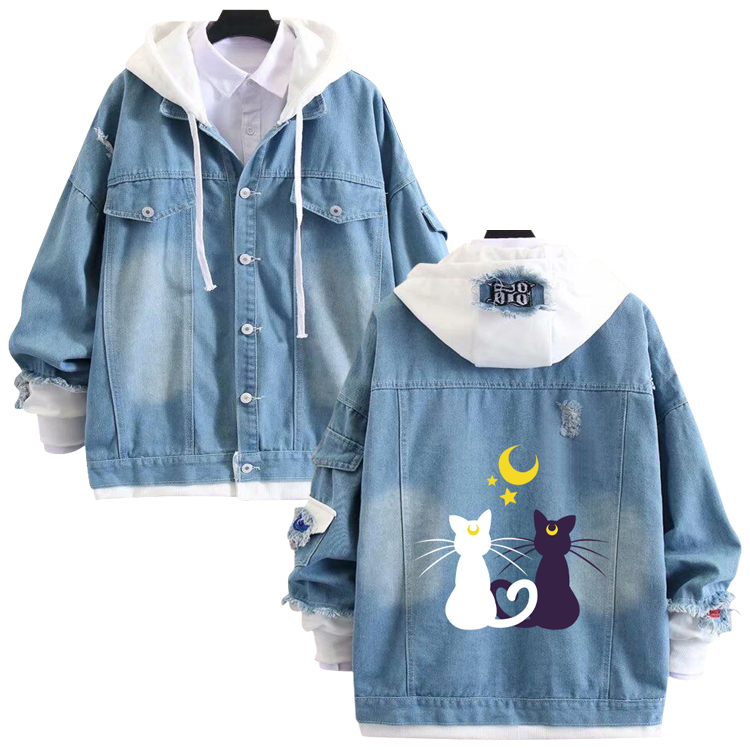 SailorMoon anime jean sweater