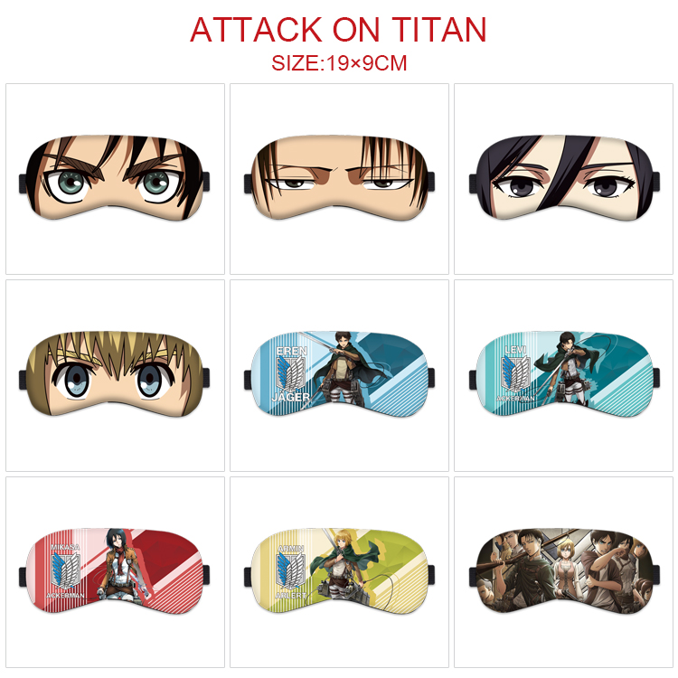 attack on titan anime eyeshade for 5pcs