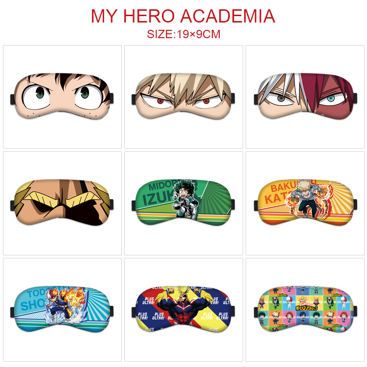 my hero academia anime eyeshade for 5pcs