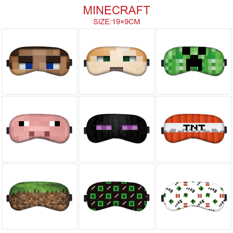 Minecraft anime eyeshade for 5pcs