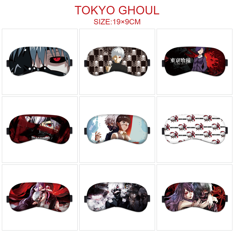 Tokyo ghoul anime eyeshade for 5pcs
