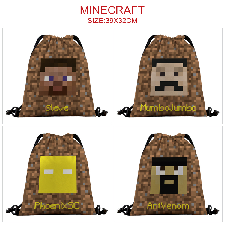 Minecraft anime bag