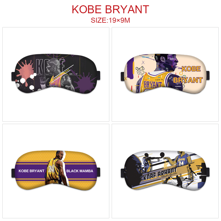 kobe bryant anime eyeshade for 5pcs