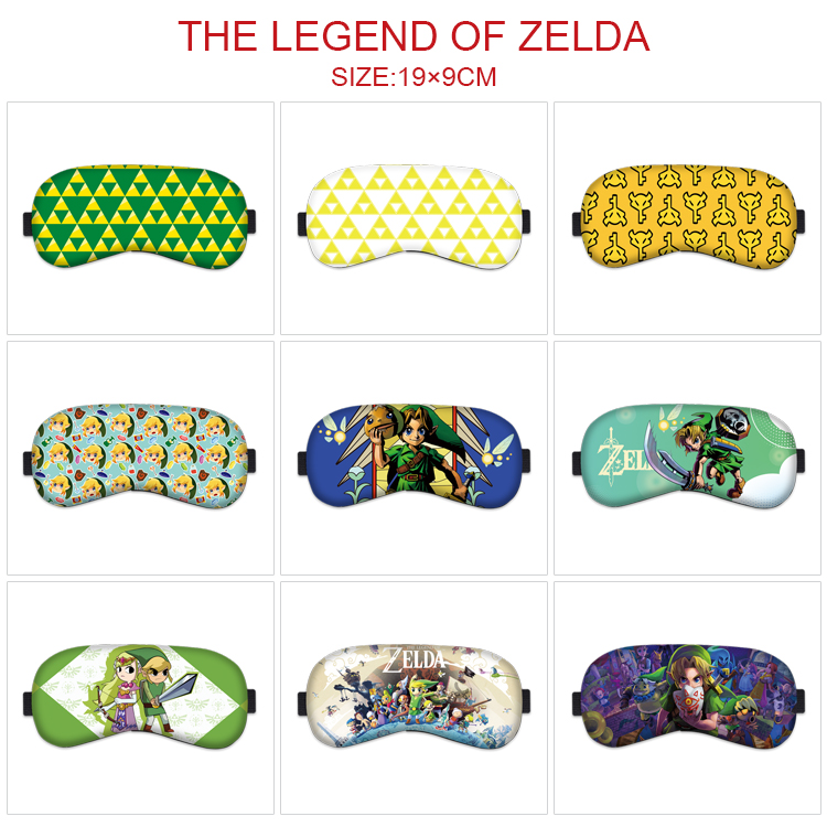 The legend of zelda anime eyeshade for 5pcs