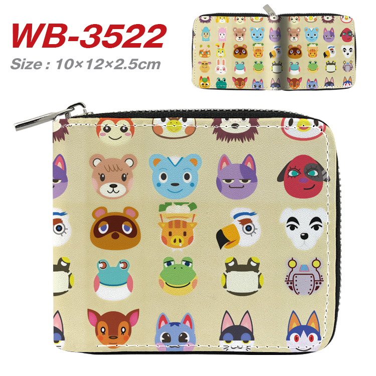 Animal Crossing anime wallet