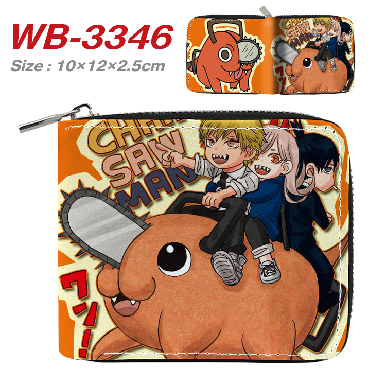 Chainsaw man anime wallet