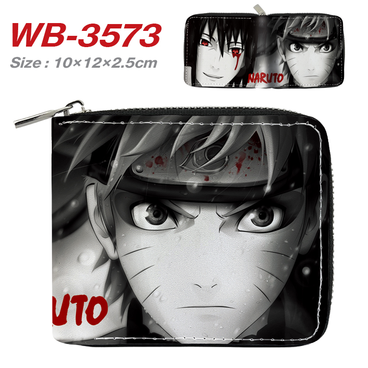 naruto anime wallet