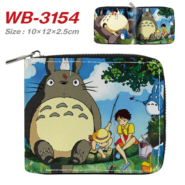 totoro anime wallet