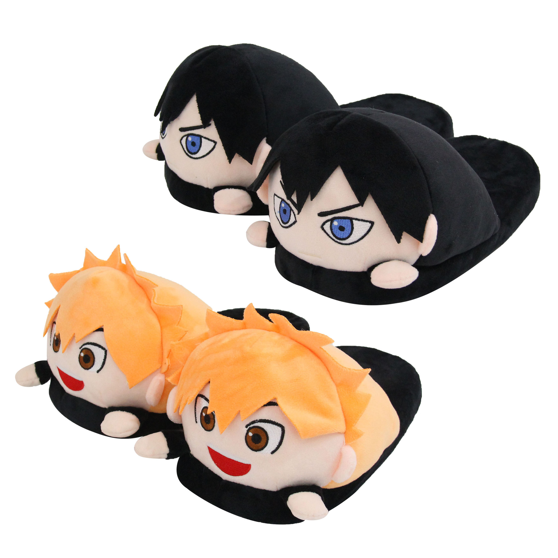 haikyuu anime plush slippers ( one size 36-43 )