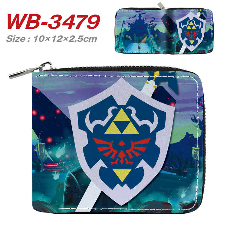 the legend of zelda anime wallet