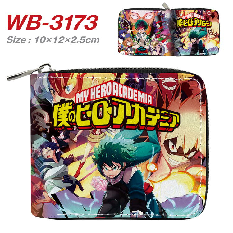 my hero academia anime wallet