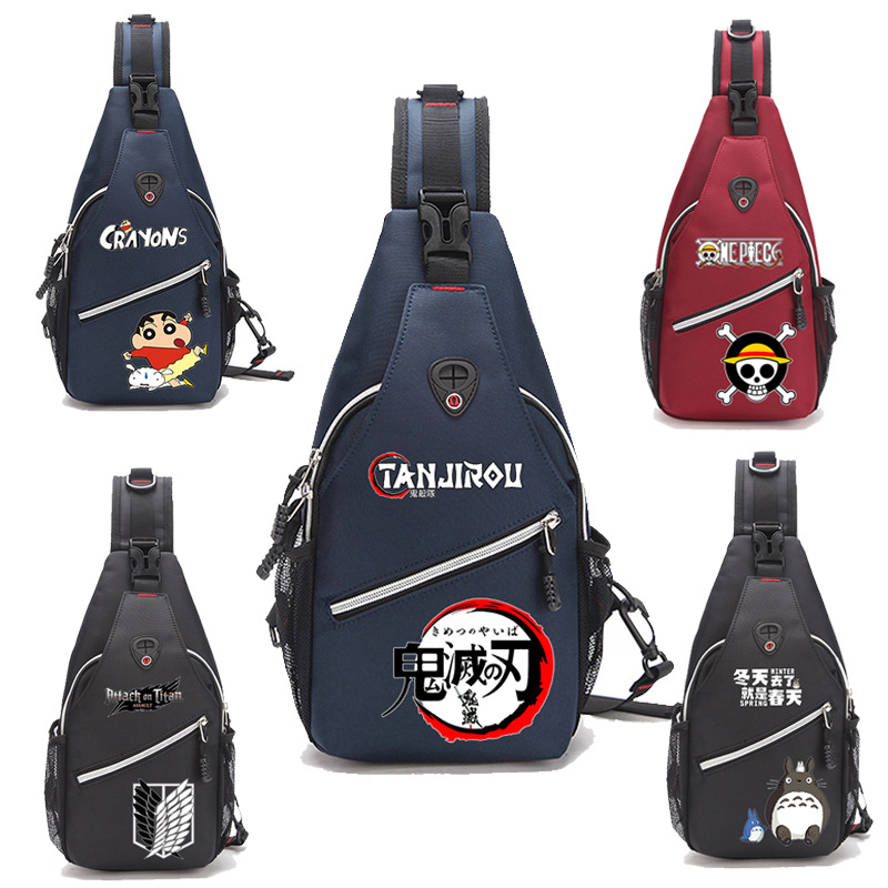 demon slayer kimets one piece attack on titan totpro anime bag