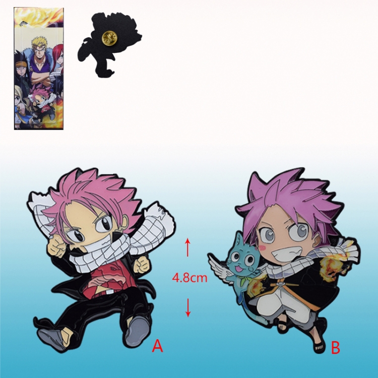 fairy tail anime brooch