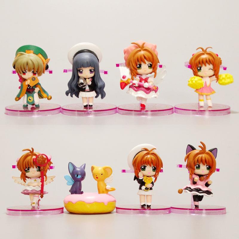 Card Captor Sakura anime figure 5-7cm