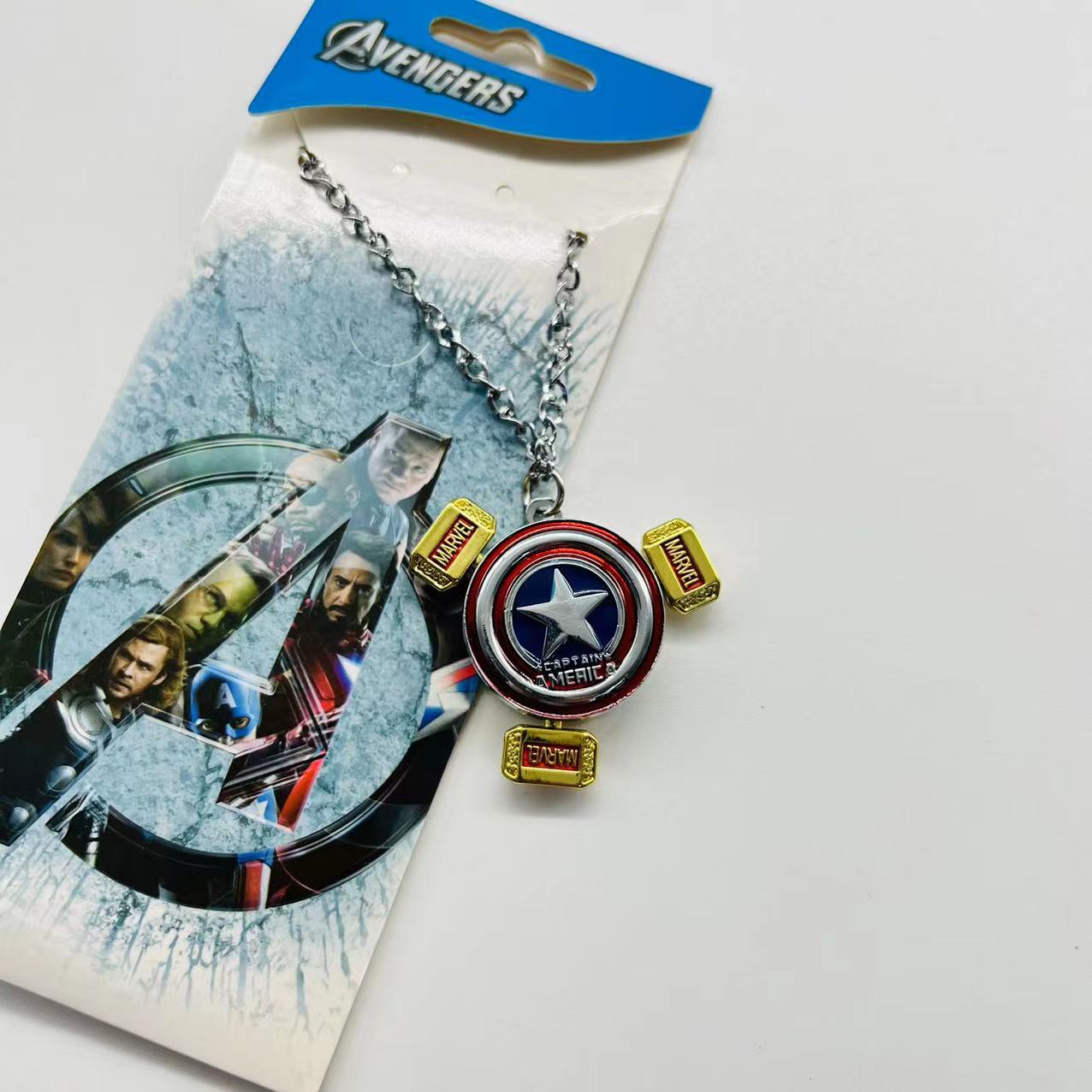 Captain America anime Necklace