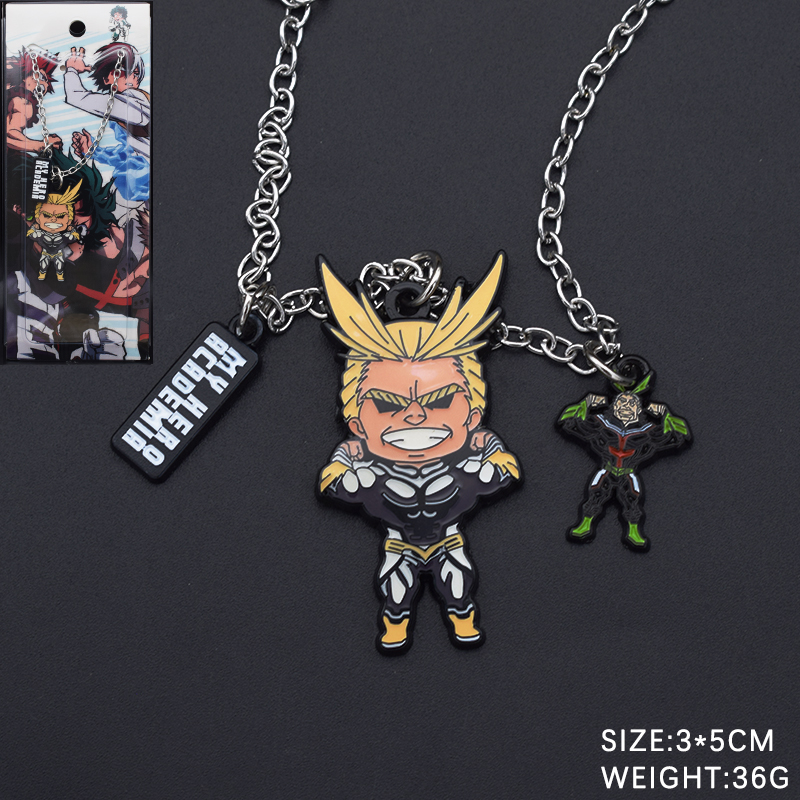 My Hero Academia anime necklace