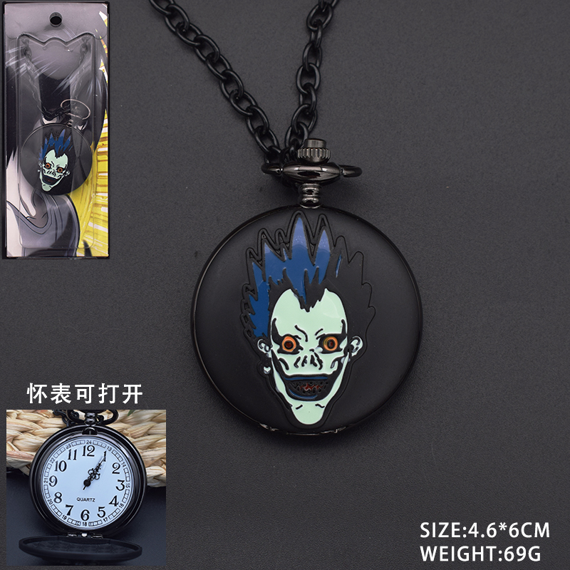 Death Note anime necklace&pocket-watch 4.6*6cm
