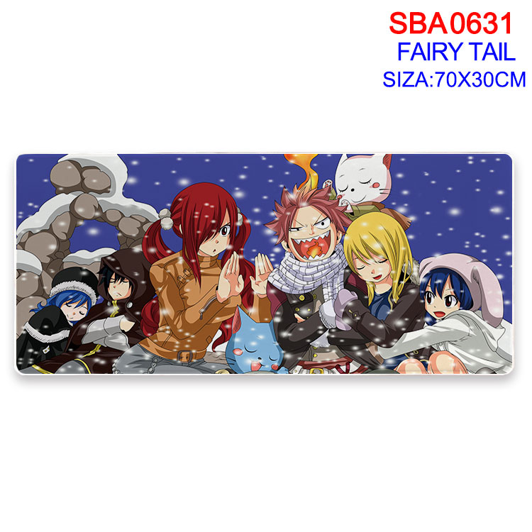 Fairy tail anime Mouse pad 70*30cm