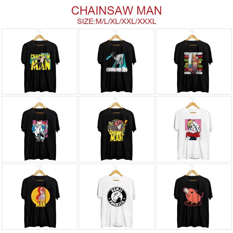 chainsaw man anime T-shirt