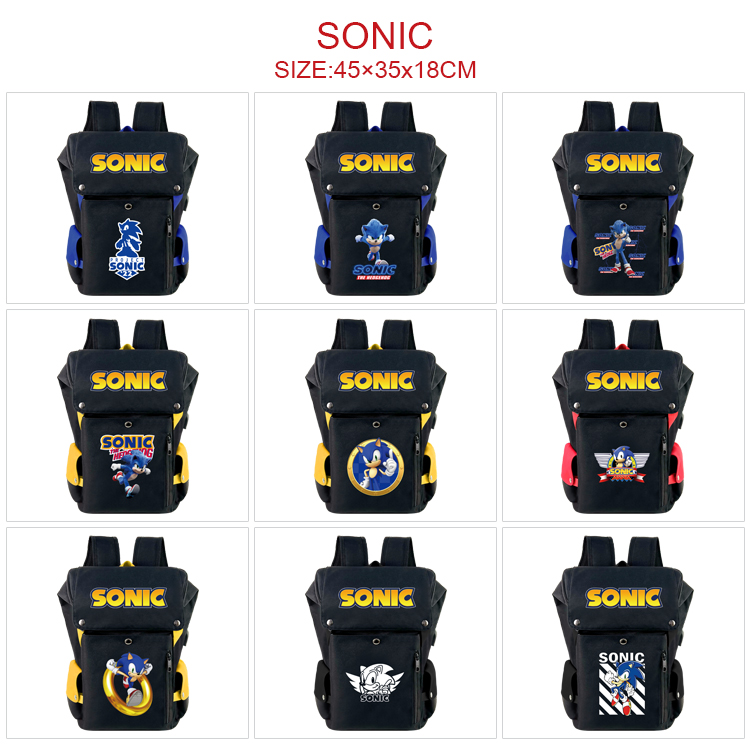 Sonic anime bag 44*35*18cm