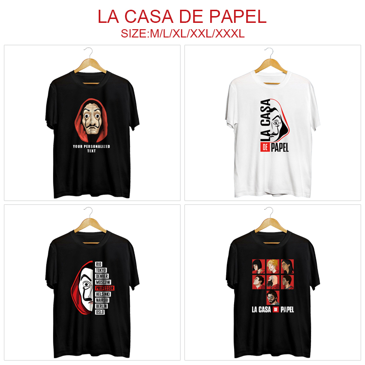 La casa de papel anime T-shirt