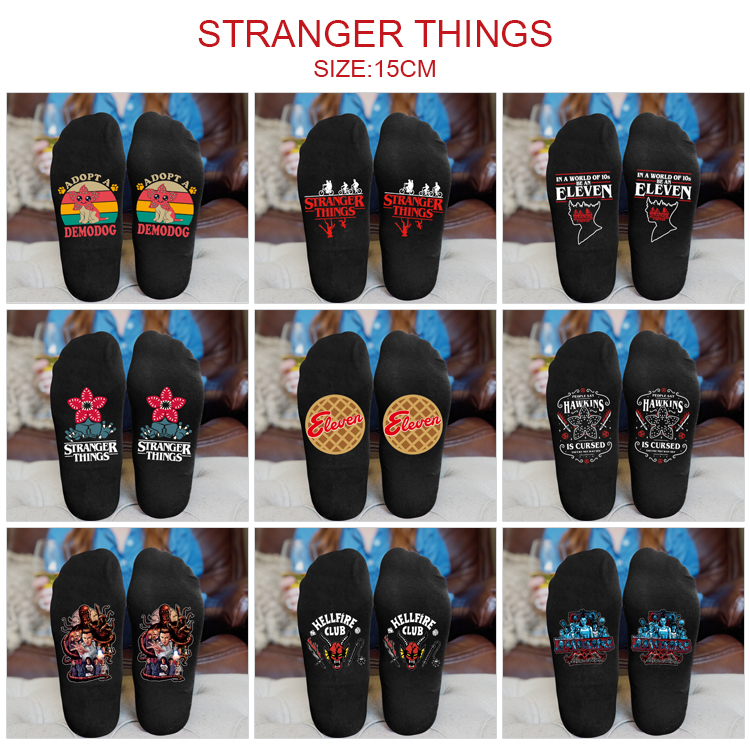 Stranger Thing anime socks