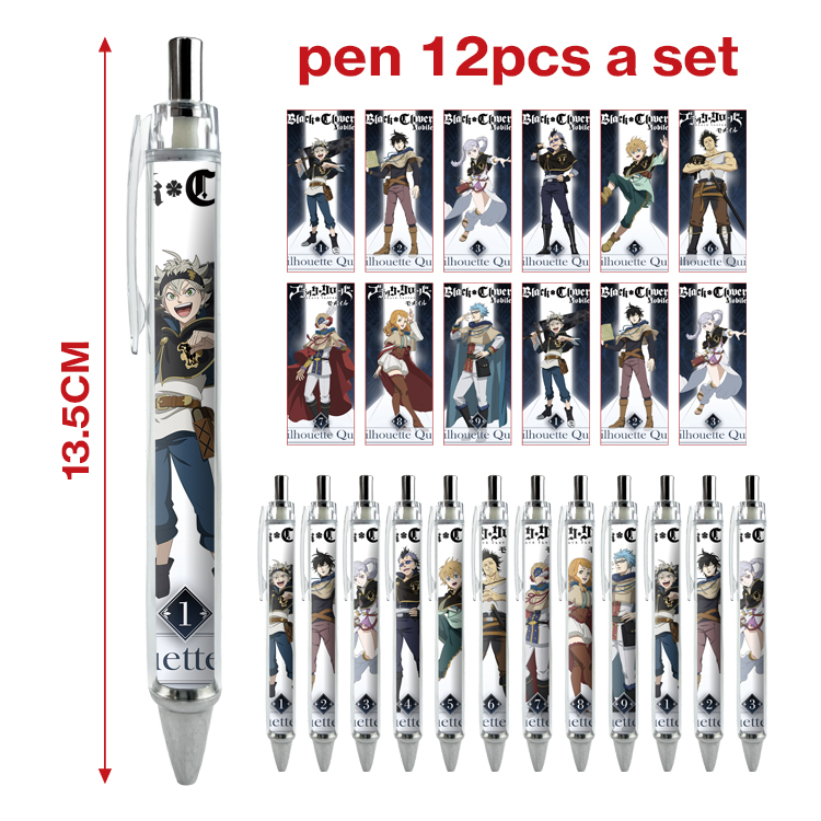 Black Clover anime ball pen