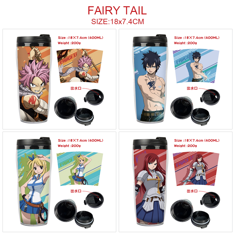 Fairy Tail anime Starbucks cup