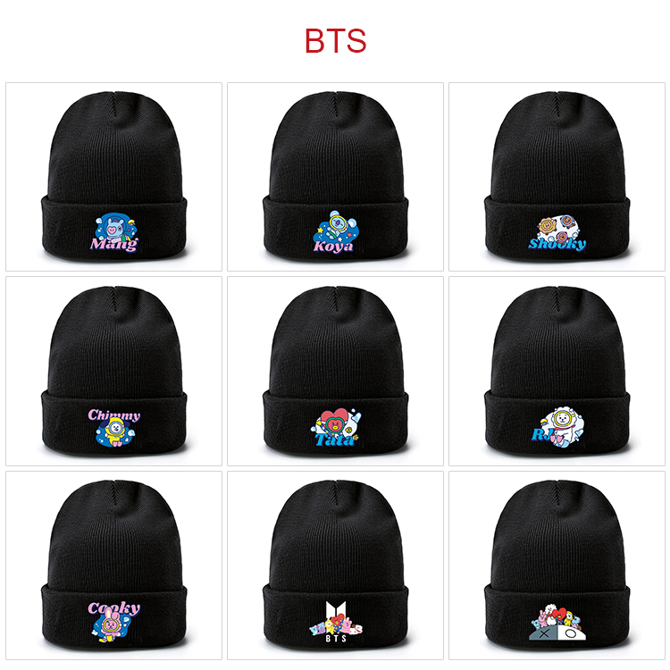 BTS anime hat